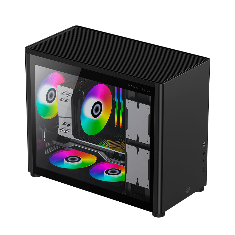 Gabinete Gamer Micro Torre ATX Eris Jet GI985 - Gabinete Gamer Micro Torre ATX Eris Jet GI985 -